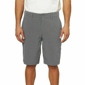 NEW Hang Ten Men's 34 Regular Fit Hybrid Walkshort Gray